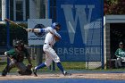 Baseball vs Babson  Wheaton College Baseball vs Babson during Championship game of the NEWMAC Championship hosted by Wheaton. - (Photo by Keith Nordstrom) : Wheaton, baseball, NEWMAC